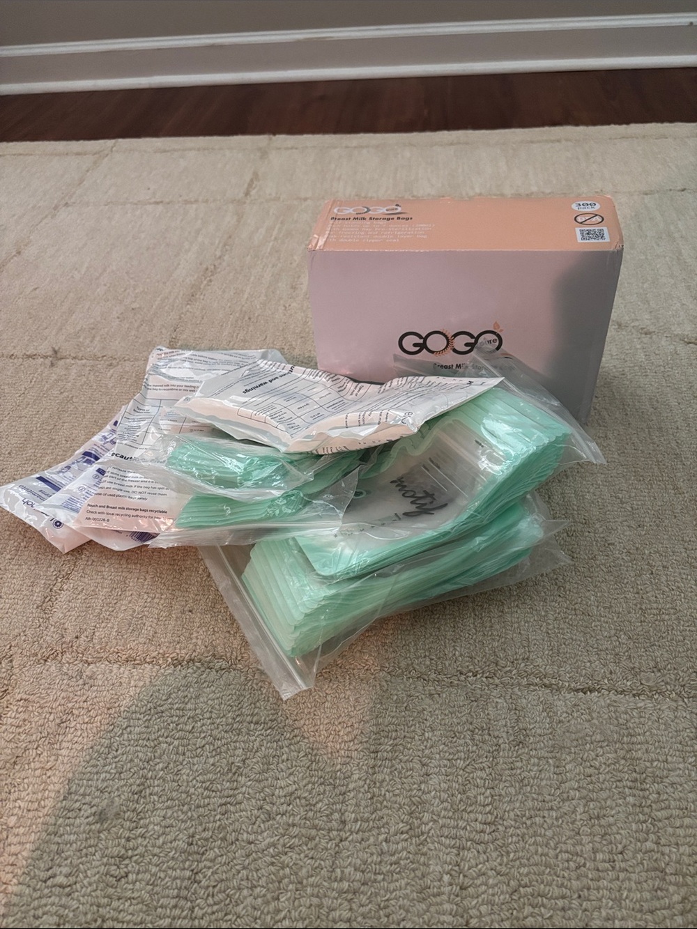 GOGO Motif Lansinoh Milk Storage Bags